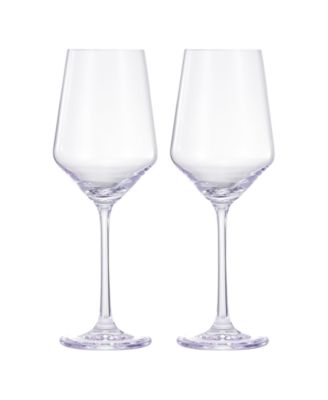 Contemporary Wine Glasses, Set of 2