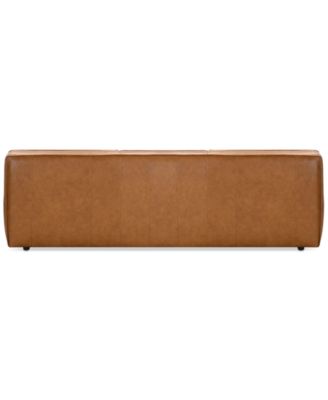 Glympton 110" Leather Sofa, Exclusively at Macy's