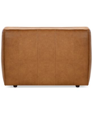 Glympton 53" Leather Arm Chair, Exclusively at Macy's