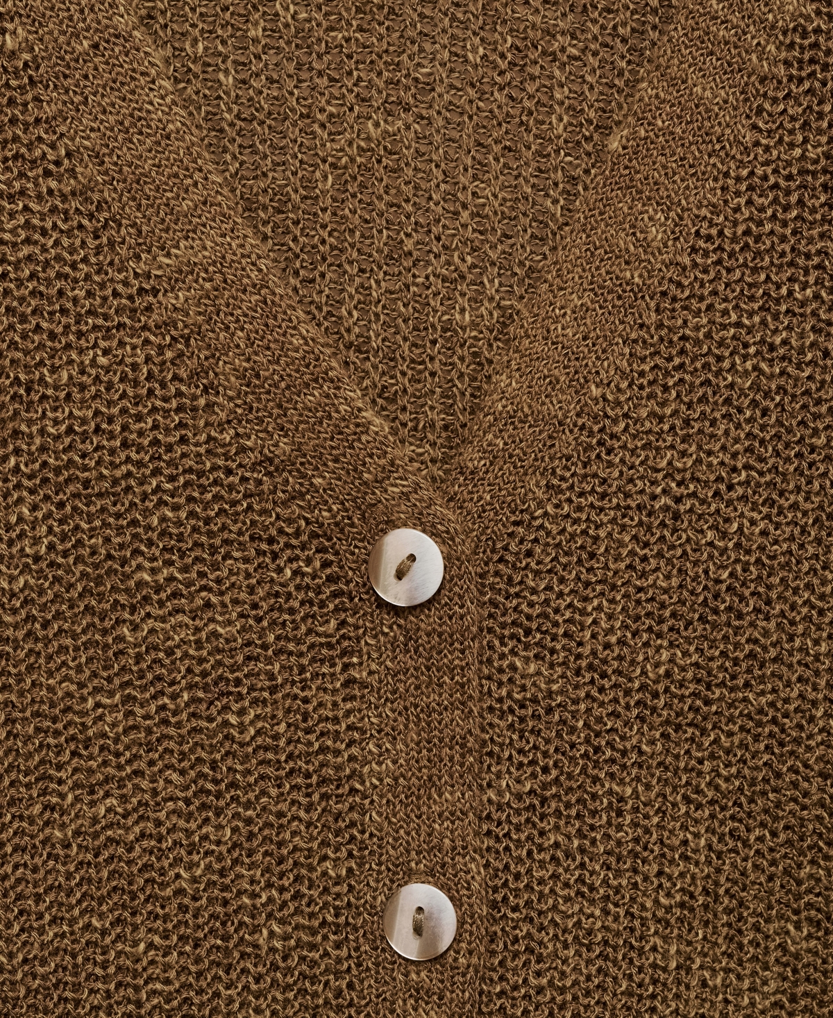 Mango Jazmin Sweater Vest In Brown