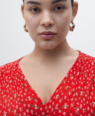 Women's Midi Floral Dress