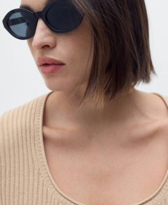 Women's Linen-Blend Knitted Sweater