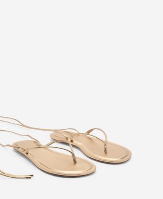 MANGO - Women's Strips Sandals