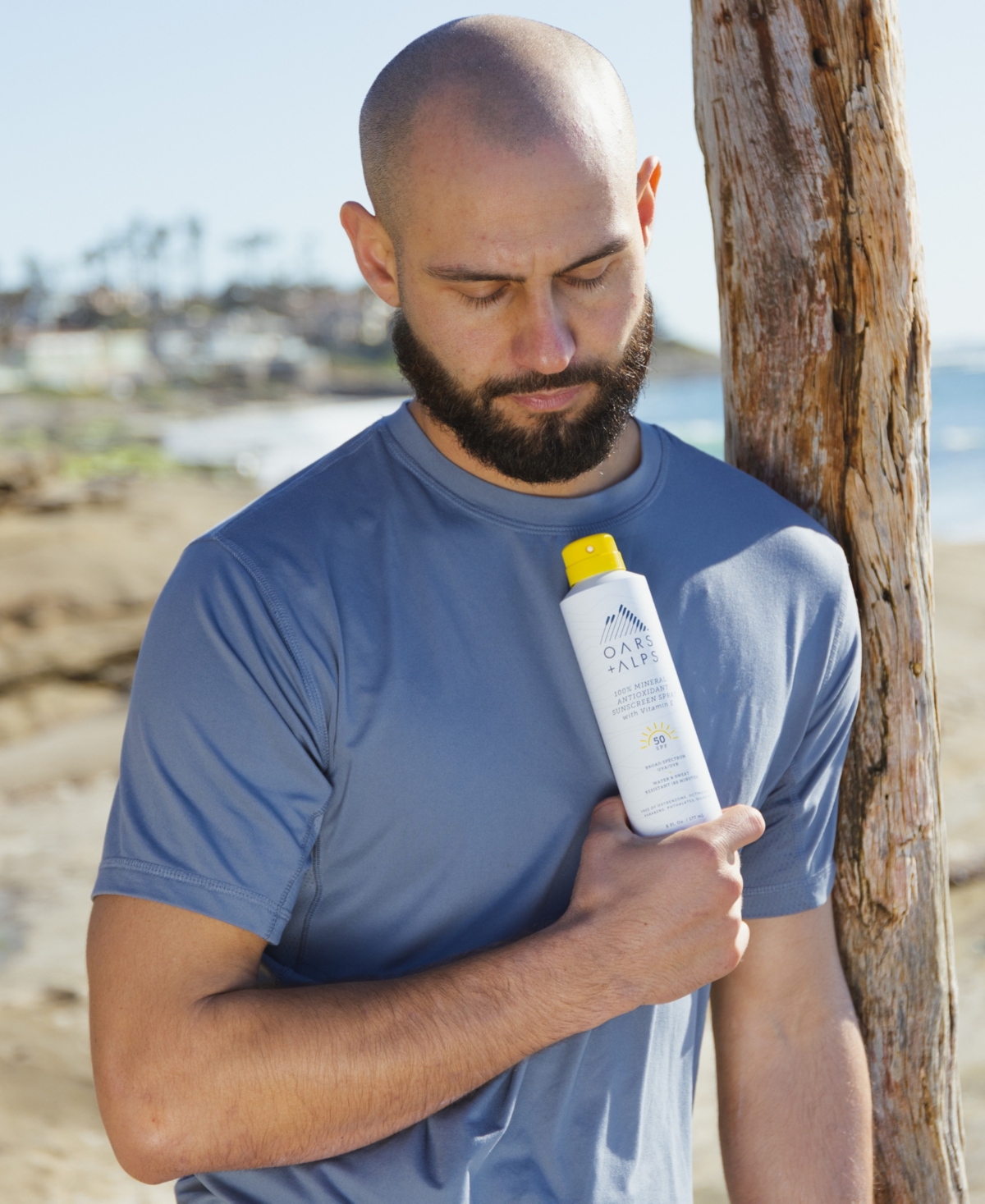 Oars + Alps Mineral Sunscreen Spray Spf 50, 6 Oz.