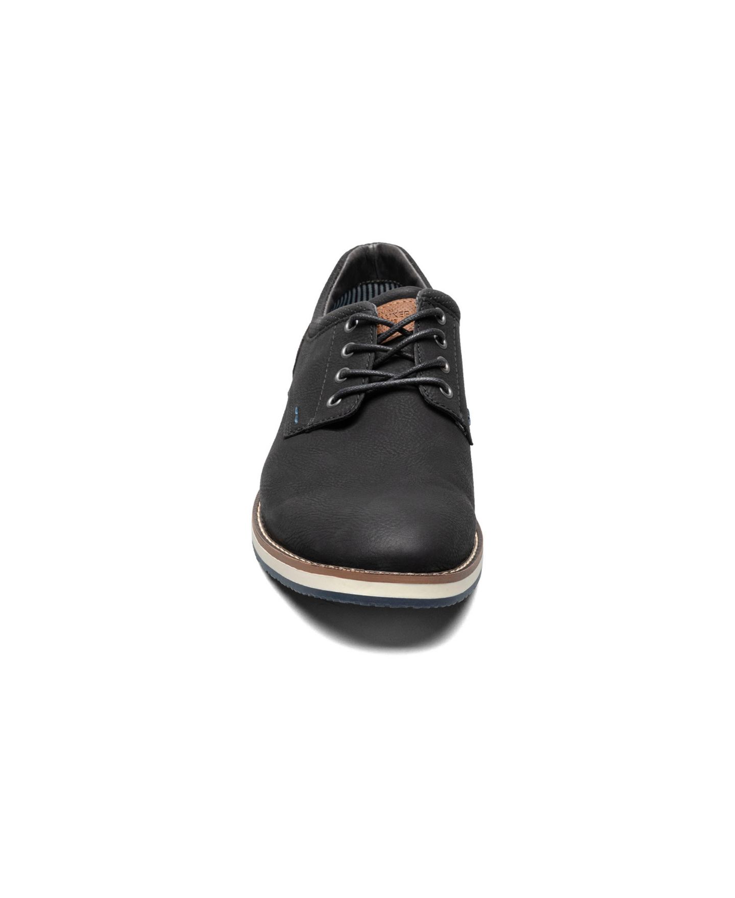 Мужские туфли Nunn Bush Hyde II Plain Toe Oxford, цвет: Чёрный — фото 2