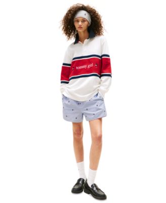 Tommy Girl Women's Cotton Embroidered Short