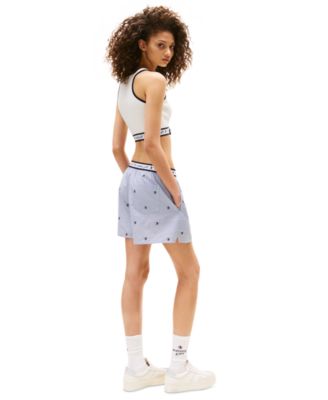 Tommy Girl Women's Cropped Knitted Tank Top