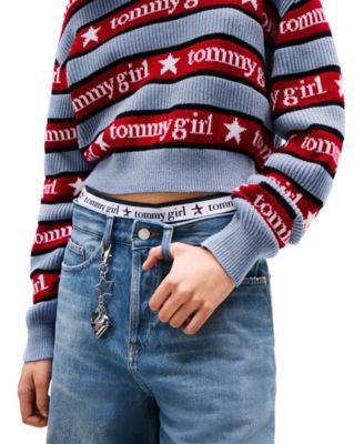 Tommy Girl Women's Striped Sweater