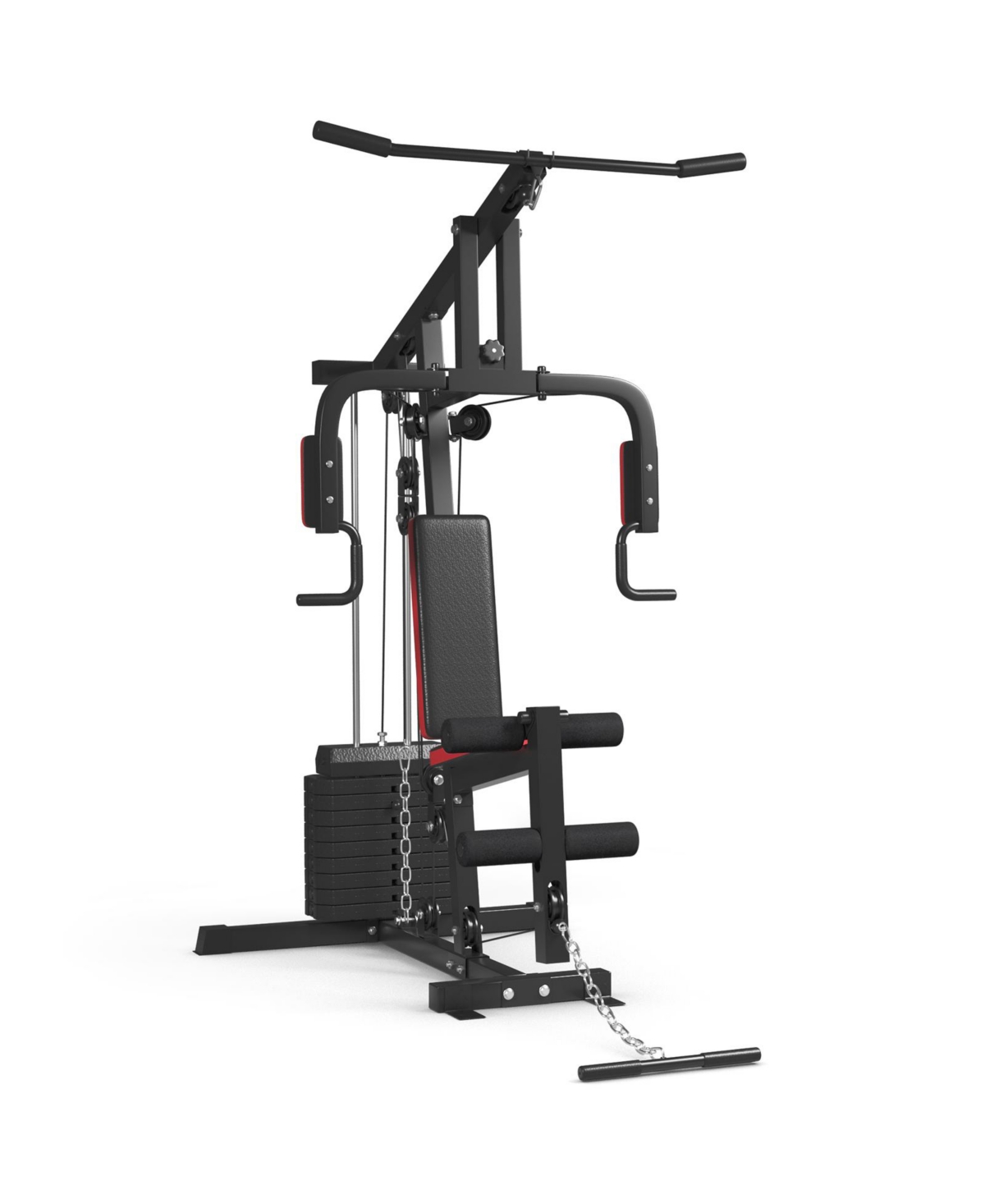 Multifunction Cross Trainer Workout Machine - Black