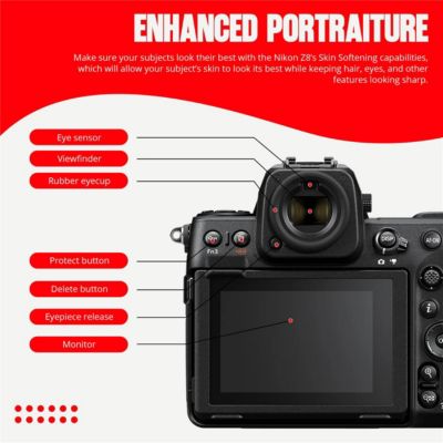 Z8 Mirrorless Camera, Bundle with 128GB Memory Card, EN-EL15c Battery, Charger Kit, Memory Card Wallet, Capture One Pro Prepaid Subscription,