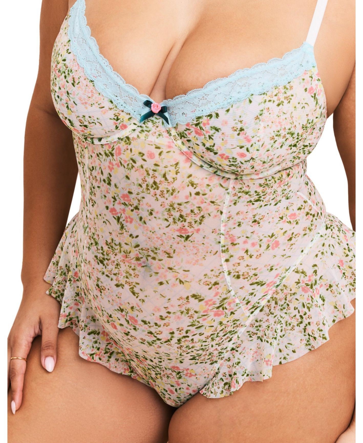 Adore Me Plus Brie Bodysuit Lingerie
