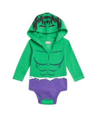 Baby Boys Hulk Captain America Spider-Man 3 Pack Cosplay Bodysuits