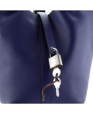 Pre-Owned Hermes PM Picotin Lock Bag Tressage Epsom