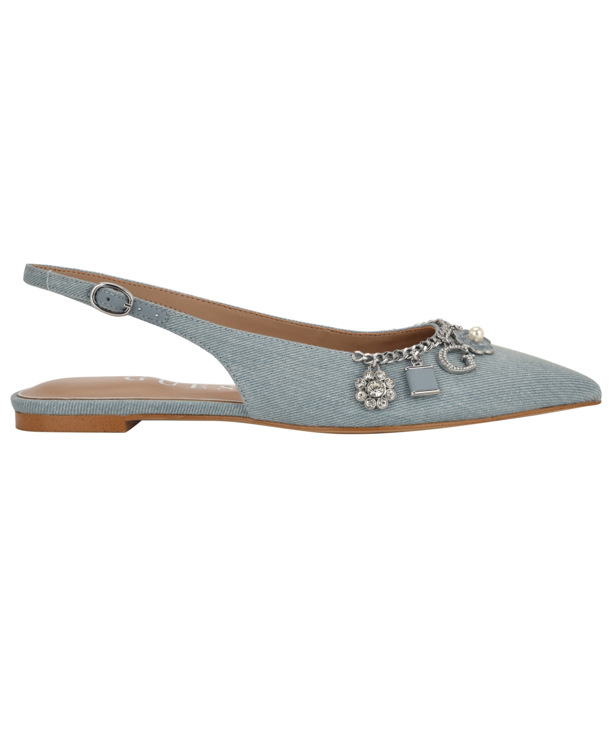 Guess Daisee Slingback Pointed Toe Flat