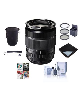 XF 18-135mm f/3.5-5.6 R LM OIS WR Lens, Bundle with ProOptic 67mm Filter Kit, Lens Wrap, Cleaning Kit, Lens Case, Lens Cap Tether, PC