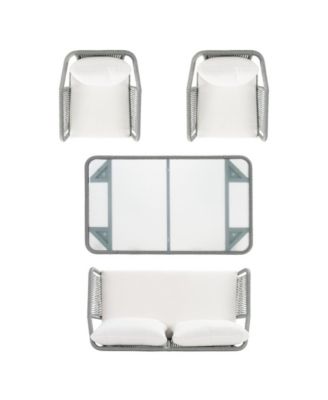 Torsla 4PC Rope Living Set