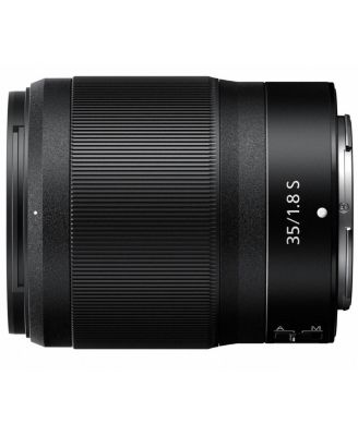 NIKKOR Z 35mm f/1.8 S Lens for Z Series Mirrorless Cameras - Bundle With 62mm Filter Kit, Cleaning Kit, Capleash II, Pc Software Package