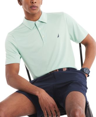Men's Classic-Fit Moisture-Wicking Performance Golf Polo Shirt