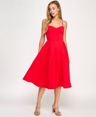 open lace back dress Misty Wrap Midi Dress