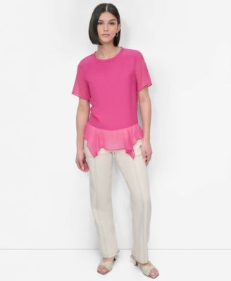 Women's Handkerchief-Hem Top