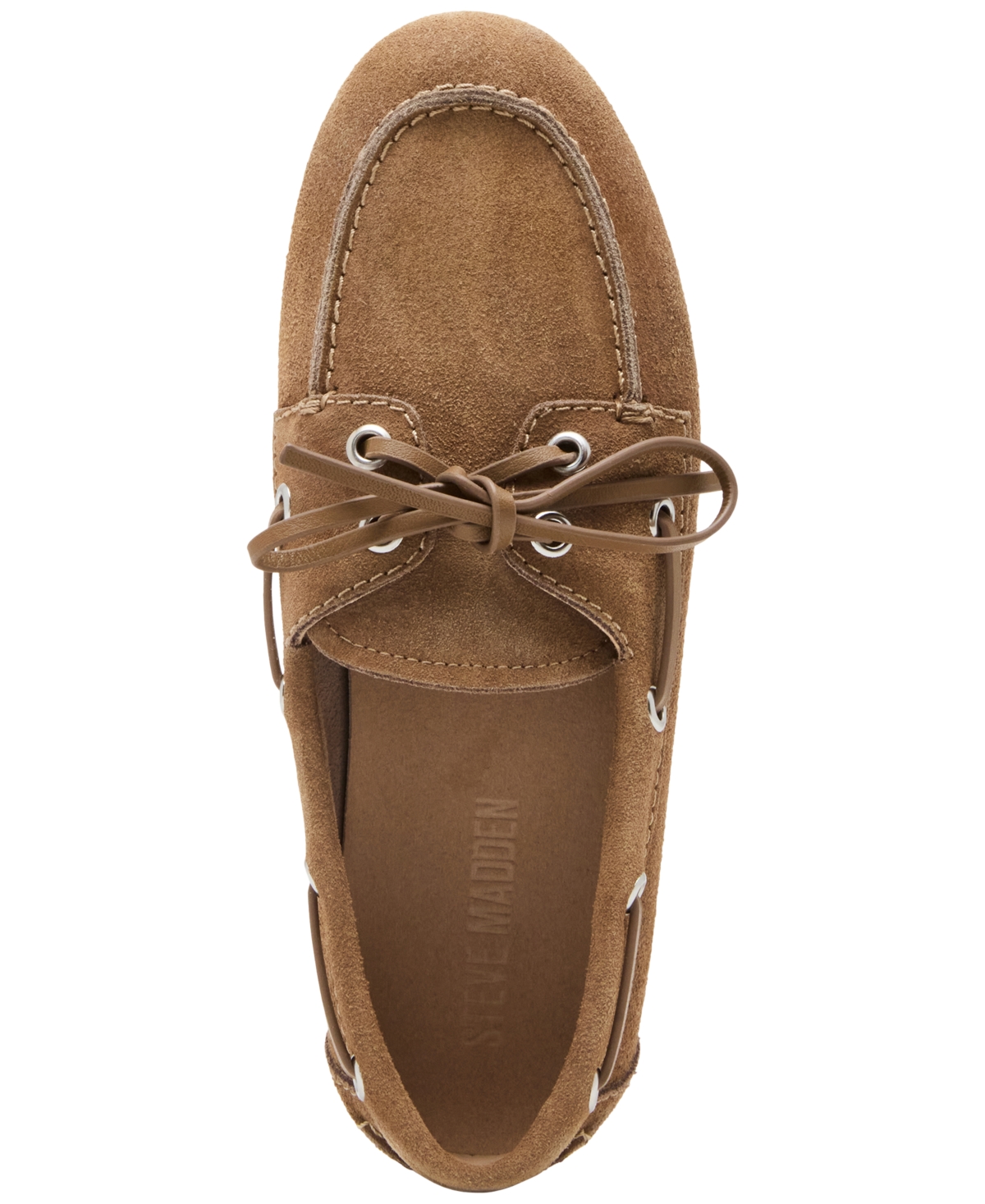 Steve Madden Women's Sag Soft Boat Shoe Loafer Flats