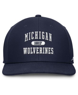 Men's&nbsp;Navy Michigan Wolverines Athletics Pro Adjustable Hat