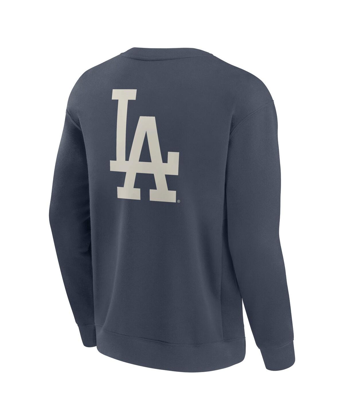 Fanatics Men's Blue Los Angeles Dodgers Elements Future Ground Lettering Pullover Sweatshirt In Blue