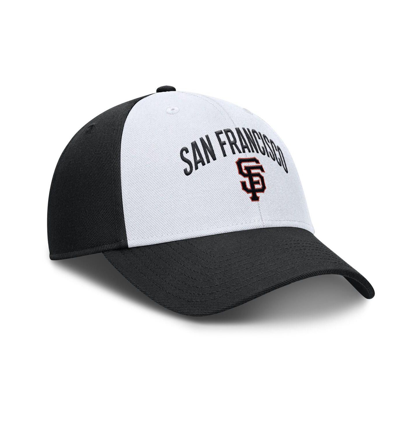 Мужская кепка Nike White/Black San Francisco Giants Club Performance Adjustable Hat — фото 3