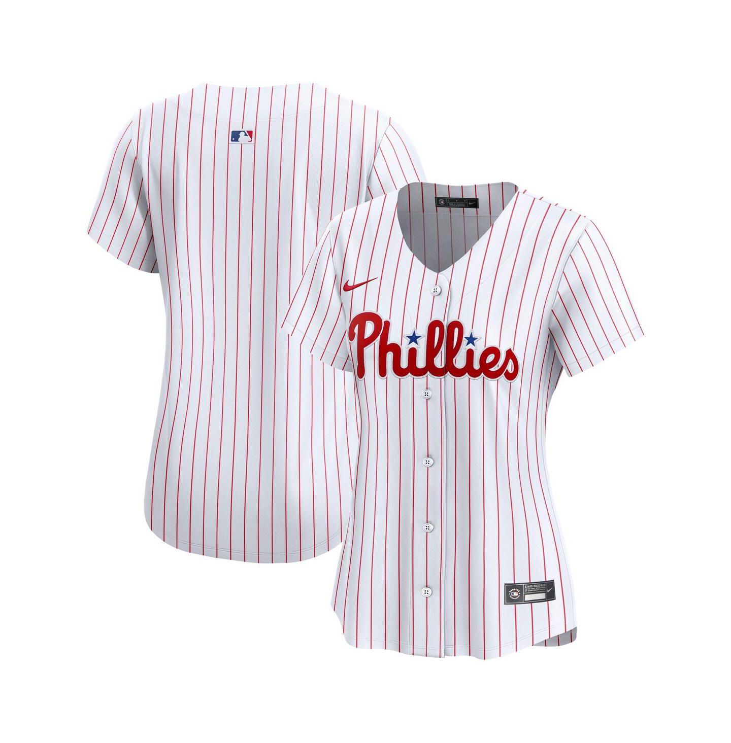 Женский топ Nike White Philadelphia Phillies Home Limited Jersey — фото 1