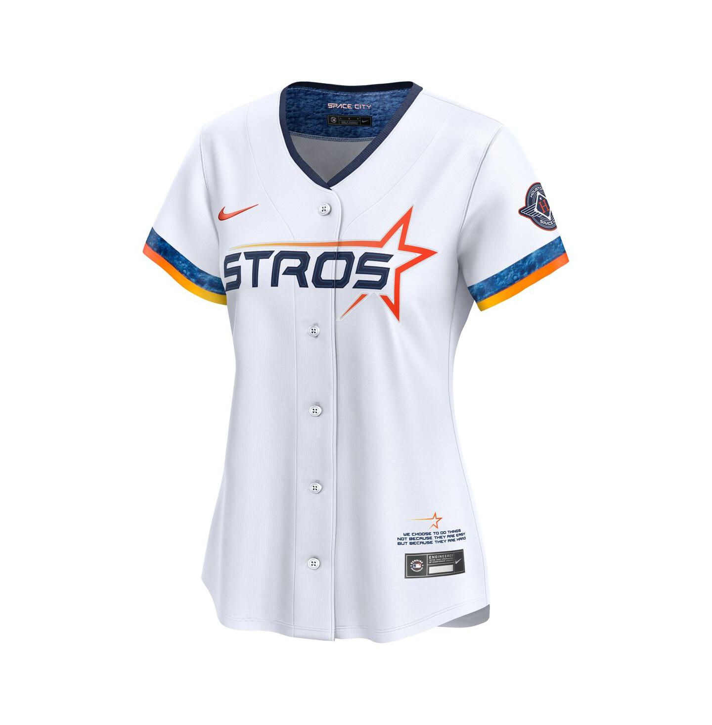 Женский топ Nike White Houston Astros 2025 City Connect Limited Jersey — фото 2