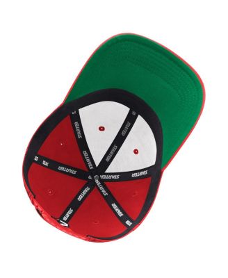 Men's&nbsp;Red New Jersey Devils Sphere II Curved Starfit Adjustable Hat