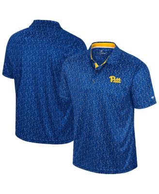 Colosseum - Men's Royal Pitt Panthers Sublimated Golf Polo