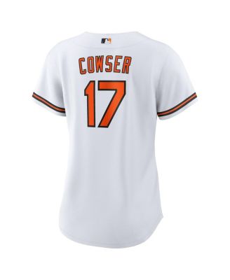 Women's Colton Cowser White Baltimore Orioles Home Replica Jersey