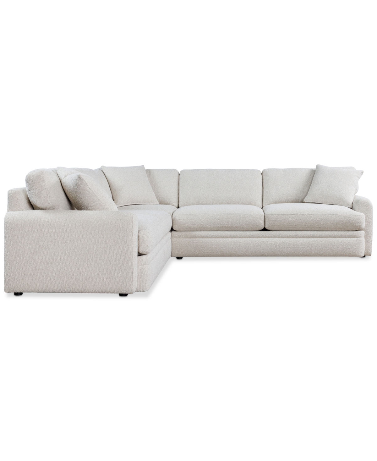 Macy's Brendy 3-pc. Fabric L Sectional, Exclusively At