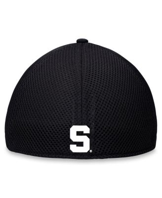 Men's Black Michigan State Spartans Spacer Flex Hat
