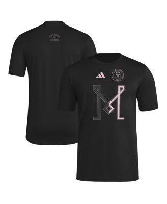 adidas - Men's Black Inter Miami CF 2025 Jersey Hook AEROREADY T-Shirt
