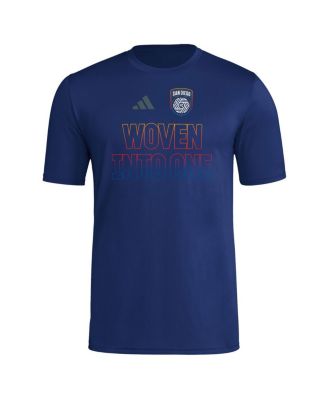 Men's Navy San Diego FC 2025 Jersey Hook AEROREADY T-Shirt
