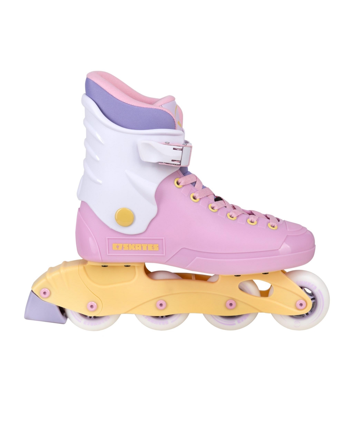 Nostalgic Impulse Adult Inline Skates (Sunrise Spark, Women's 10 / Men's 9) - Sunrise spark