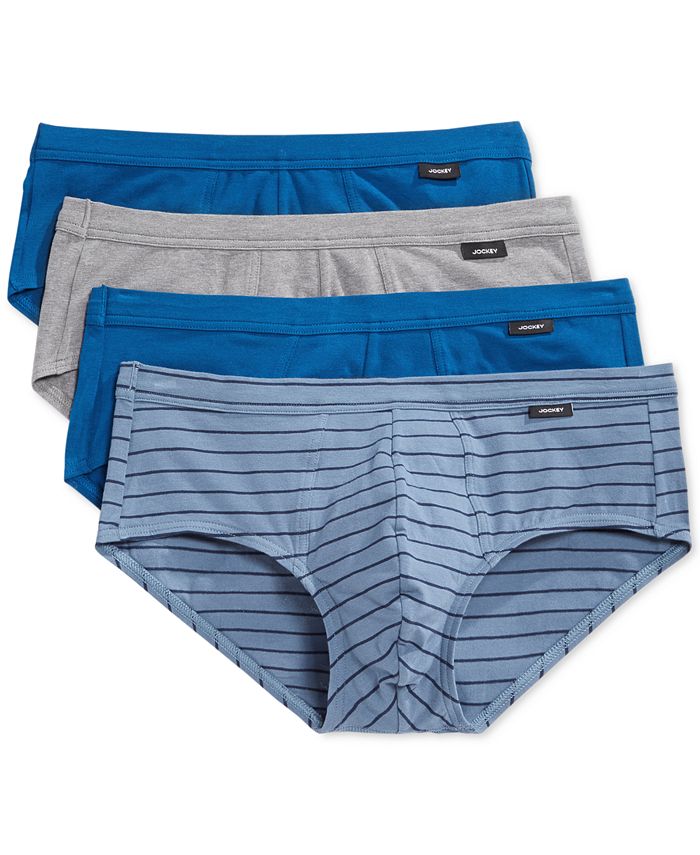 Jockey Men's Classic Collection Full-Rise Briefs 4-Pack Underwear - Macy's