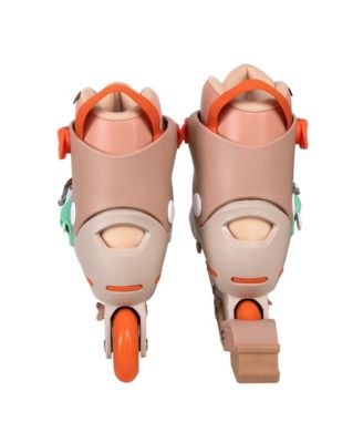 Nostalgic Impulse Jr. Inline Skates (Tangerine, size S)