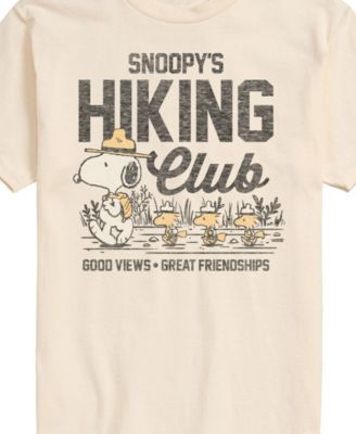Men's Peanuts Snoopy Hiking Club Short Sleeve T-Shirt
