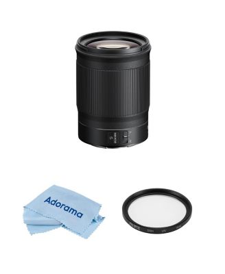NIKKOR Z 85mm f/1.8 S Lens for Nikon Z, Bundle with ProOptic Pro Digital 67mm Multi Coated UV Slim Filter, Cleaning Cloth