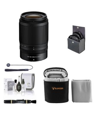 NIKKOR Z DX 50-250mm f/4.5-6.3 VR Lens with Essentials Kit