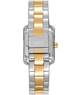 Women's City Midi Dark Green Dial Gold-Two-Tone Stainless Steel Bracelet Watch 27x34.5mm