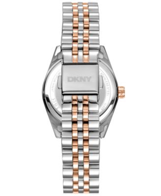 Women's Nolita Midi White MOP Dial Red Gold-Two-Tone Stainless Steel Bracelet Watch 32mm