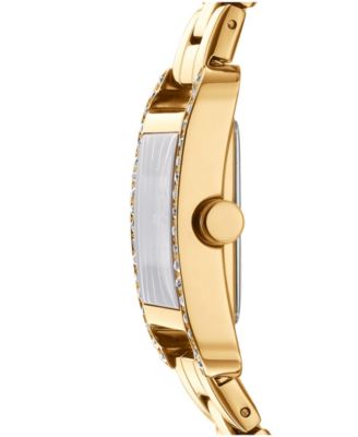 Women's City Glitz Gold-Tone Stainless Steel Bracelet Watch, 35mm