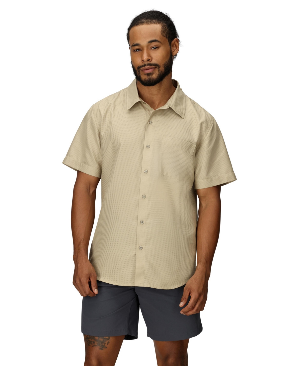 Men's AirExchange Short Sleeve Shirt - Rosin green