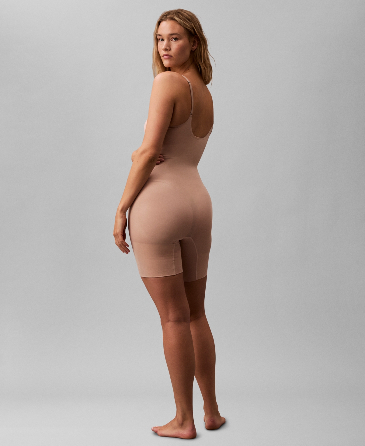 Shop Calvin Klein Women's Secure Extra Firm Sculpt Shapewear Bodysuit Qf8164