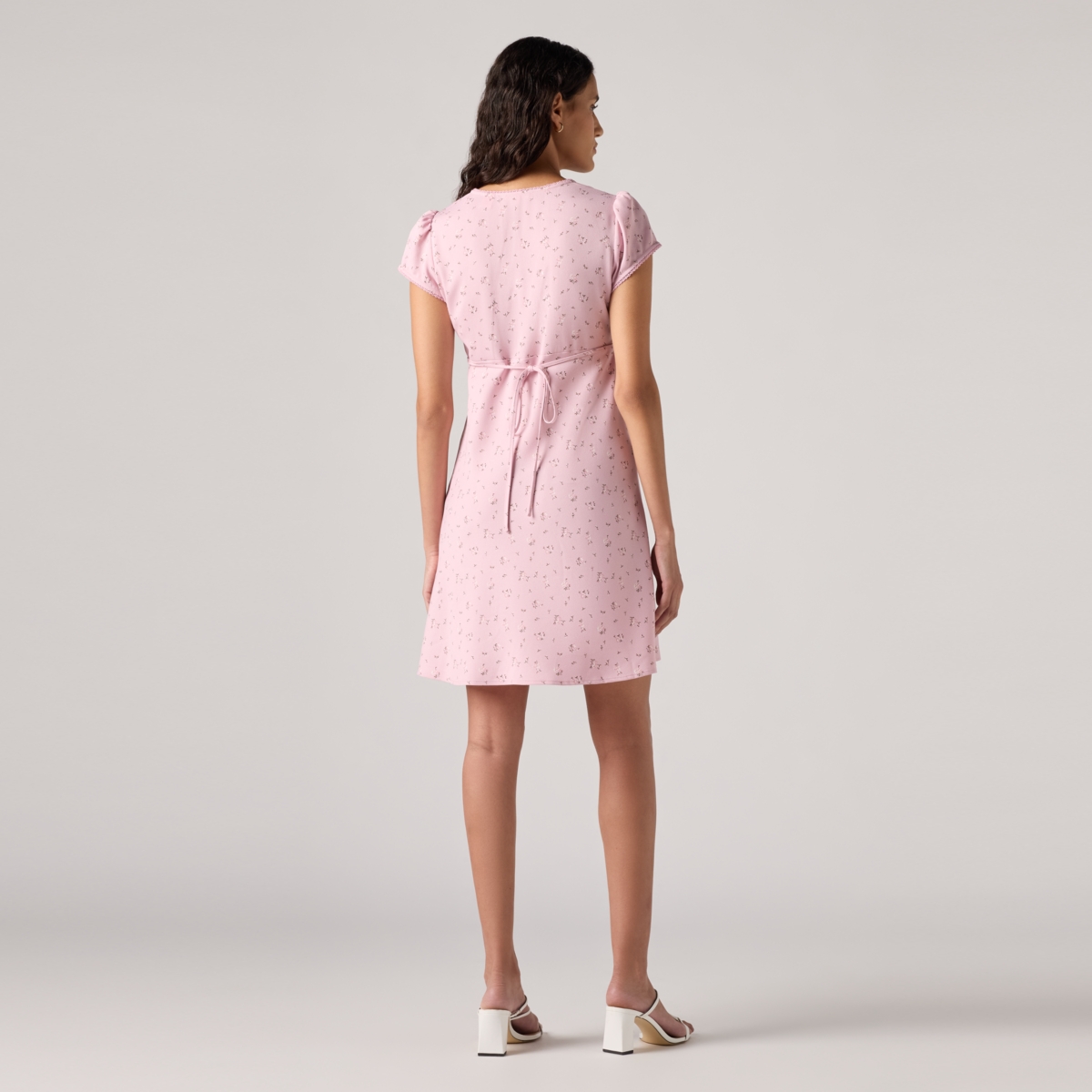Levi's Myla Short Sleeve Dress In Pink