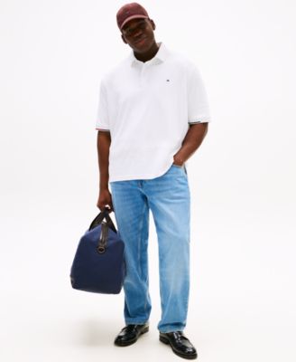 Men's Big & Tall Flag-Cuff Polo Shirt